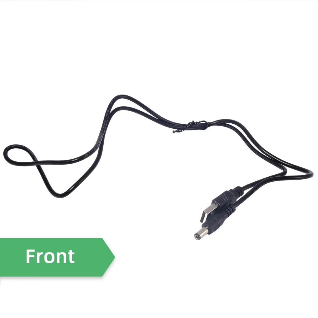 ADT-Link 5.5 * 2.1mm USB to DC Power Cable Circular Hole DC5.5  Pure Copper USB to DC Extension Cable PC accessories