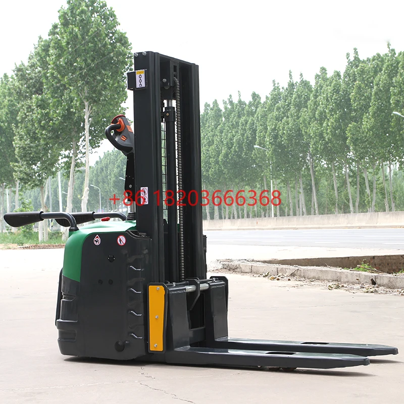 

YG Customized Free Shipping All Terrain CE 1500Kg Electric Stacker 2m 4.5m Electric Stacker