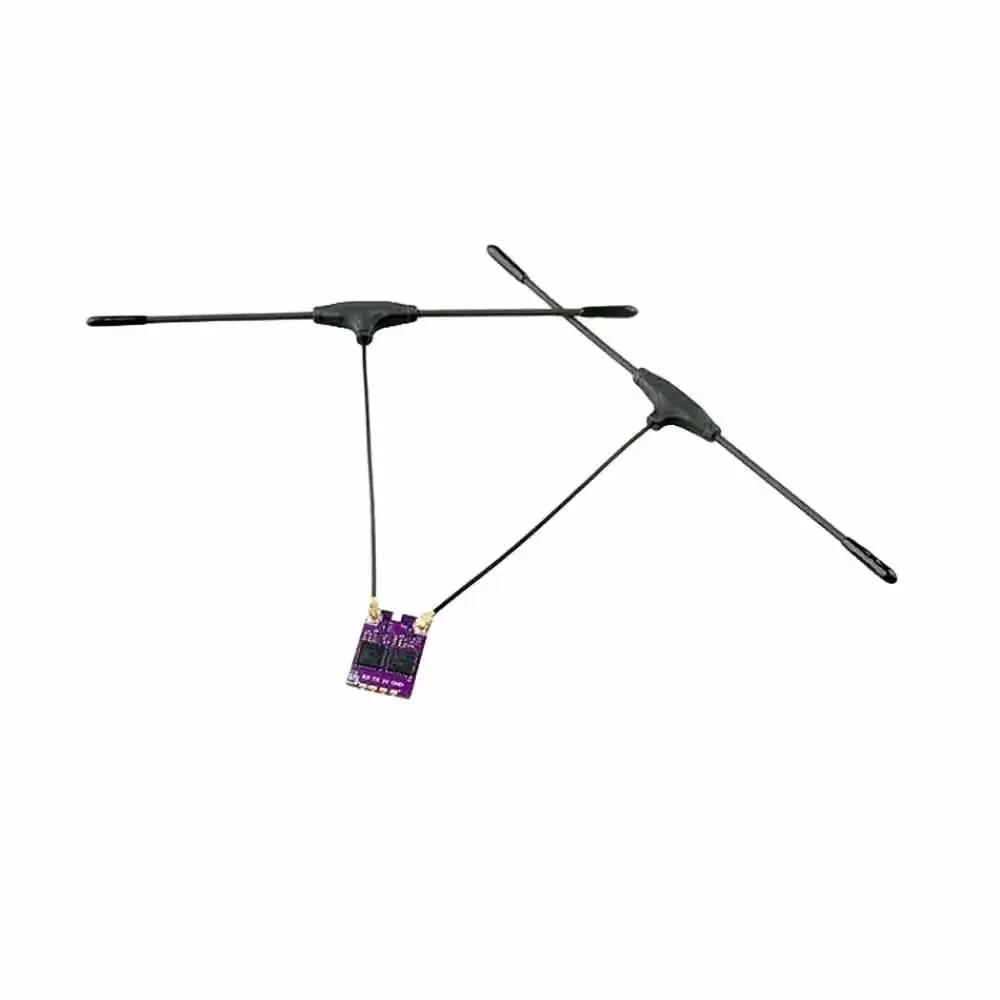 Receptor de Diversidade Dual RX, Antena Dupla TCXO Integrada, Longo Alcance para Avião RC, FPV Racing Drone, ELRS 915MHz, ES900