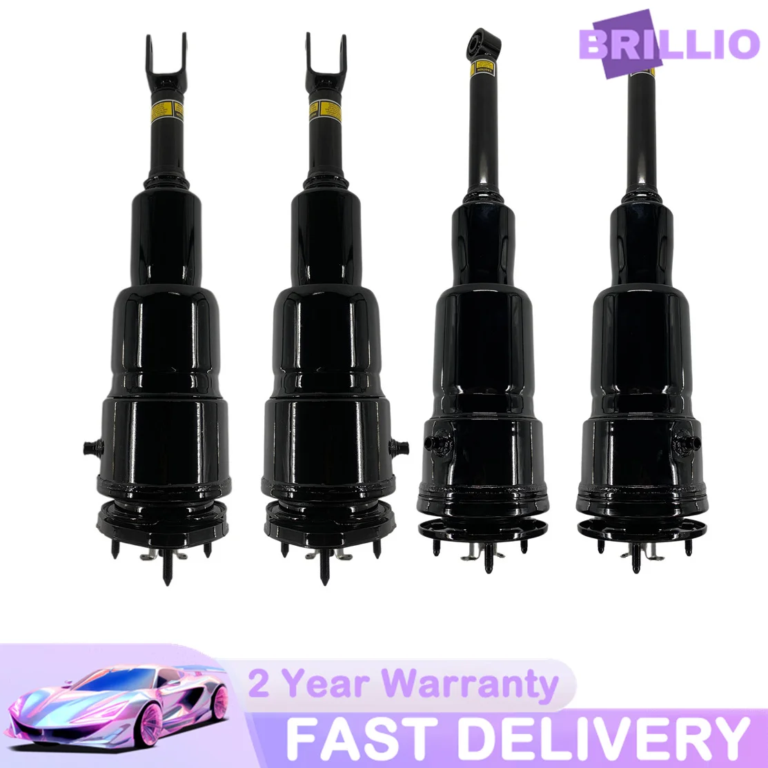 

4PCS For Lexus LS460 LS460L RWD Front Rear Air Suspension Shock Absorber Strut 2007-2017 4802050150 4802050240 4801050240