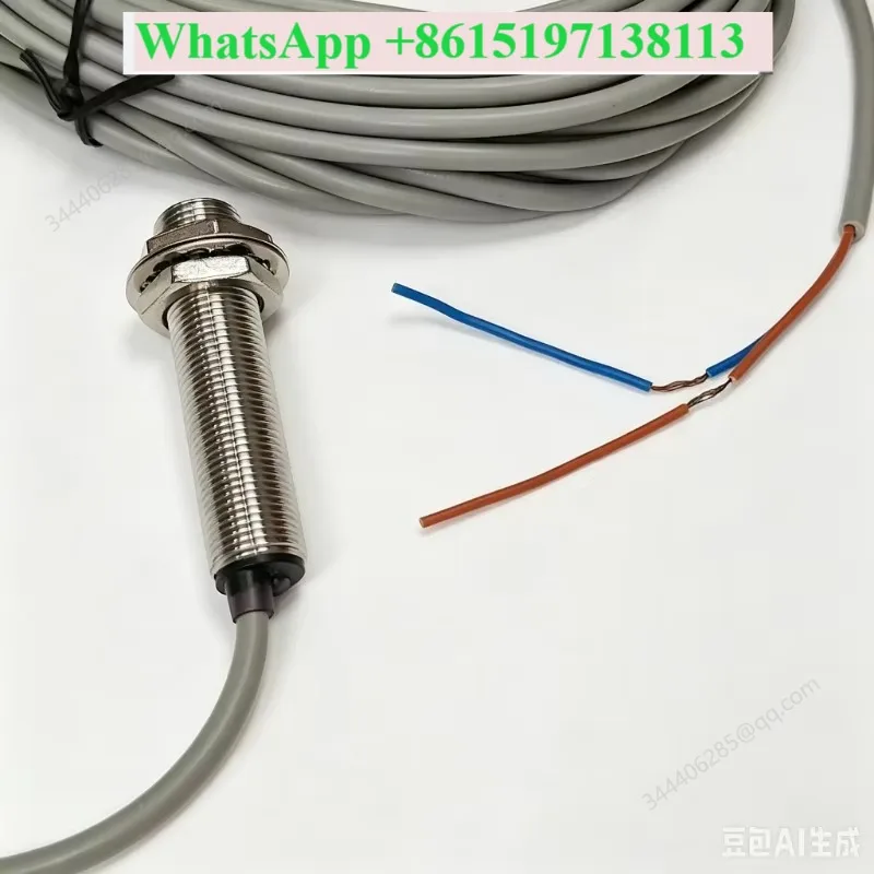 Inductive Proximity Sensor SMC-12 NO With 5m/10m Cable Metal Object Detection Switch For Automation Equipment