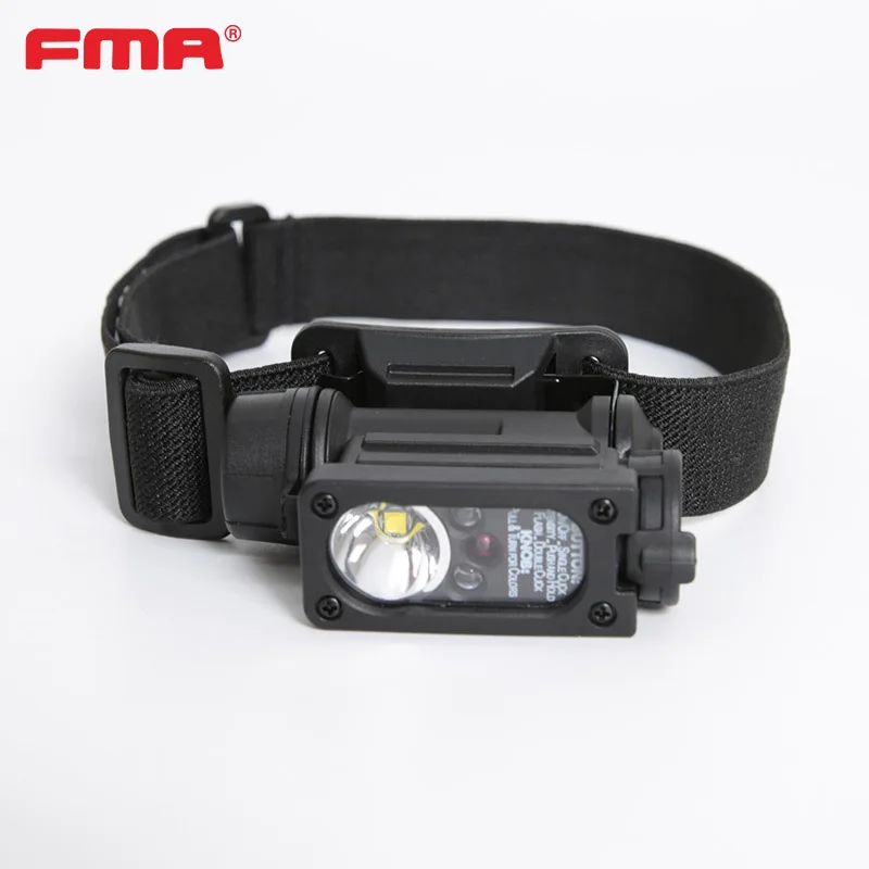 FMA Second-Generation Helmet Accessories Survival Lamp With Head Light Three Color Flashing Signal Light TB1474-DE/BK