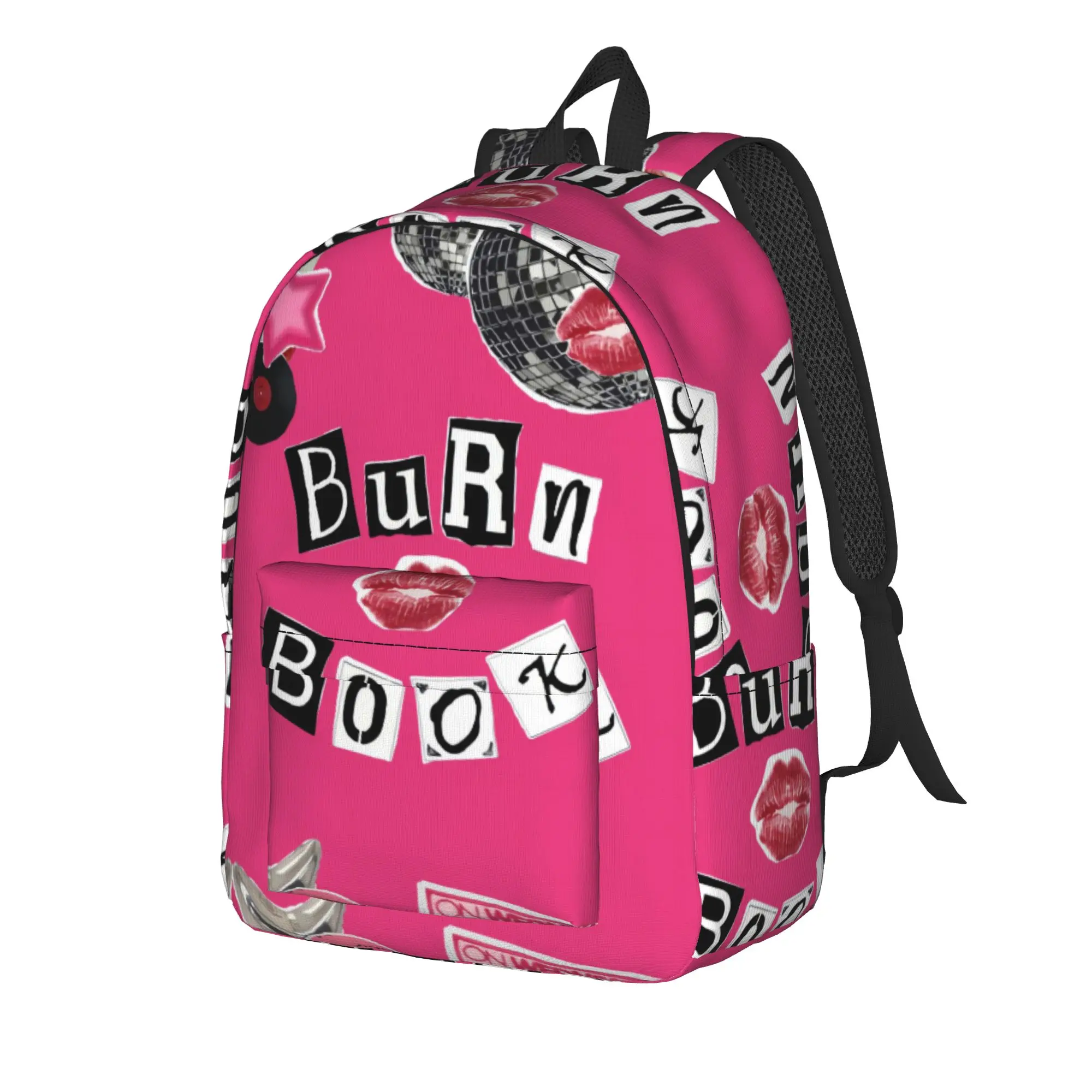 Burn Book Mean Girls  Backpack Student Unisex  Lightweight Backpacks Polyester Stylish High School Bags Travel Rucksack