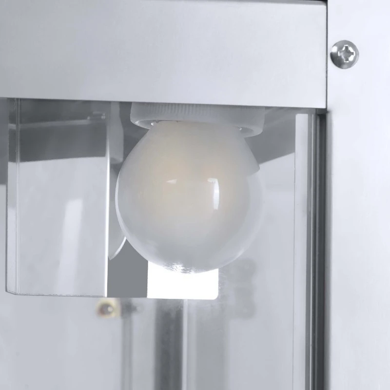 Commercial high-efficiency electric popcorn machine 220V stainless steel with timer hot-selling snack machine