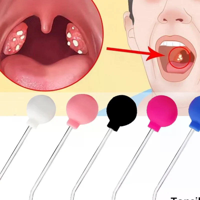 

Tonsil Stone Remover Tool Manual Style Remover Mouth Cleaning Care Tool Ear Wax Tonsil Stone Suction Ball Manual Style Cleaner