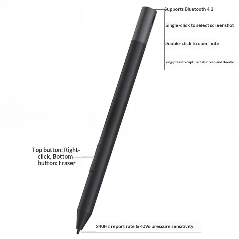 For dell active pn 350 338 m 579x tiltable anti-accidental touch pressure-sensitive stylus stylus