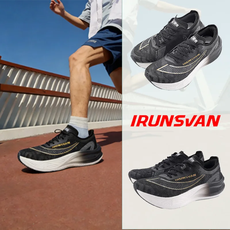 

Кроссовки для марафона IRUNSVAN из нейлона и углеродного волокна, профессиональные, ультралегкие, для бега на дистанции, унисекс