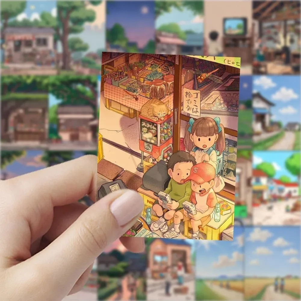 60 قطعة من ملصقات الرسوم المتحركة الجميلة لمنسيتي أثناء مرحلة الطفولة على الجدران لمقلمة حساب اليد للدراجة