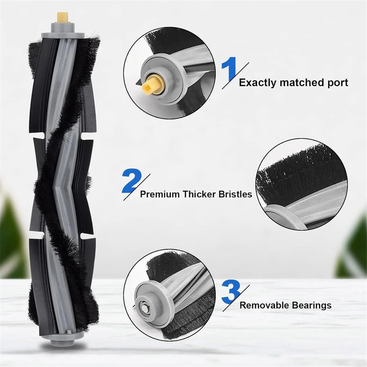 ل ECOVACS DEEBOT X1 Omni Turbo T10 T20 Omni T20/T20 Max/T20 ProRobot مكنسة كهربائية الجانب الرئيسي فرشاة تصفية أكياس الممسحة