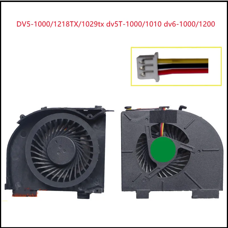 

New Laptop CPU Cooling Fan Cooler For HP DV5-1000/1218TX/1029tx dv5T-1000/1010 dv6-1000/1200