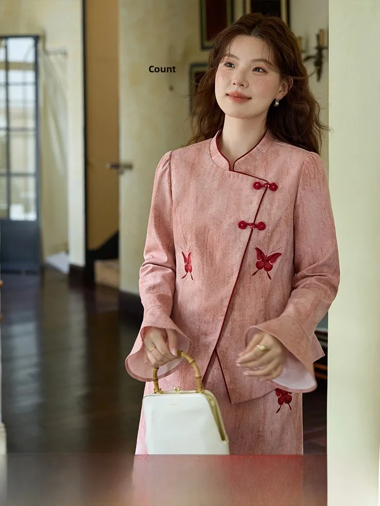 

Effectiveness для похудения, осеннее новое поступление, женский комплект Faion большого размера с Bell Sve и асимметричным топом на пуговицах