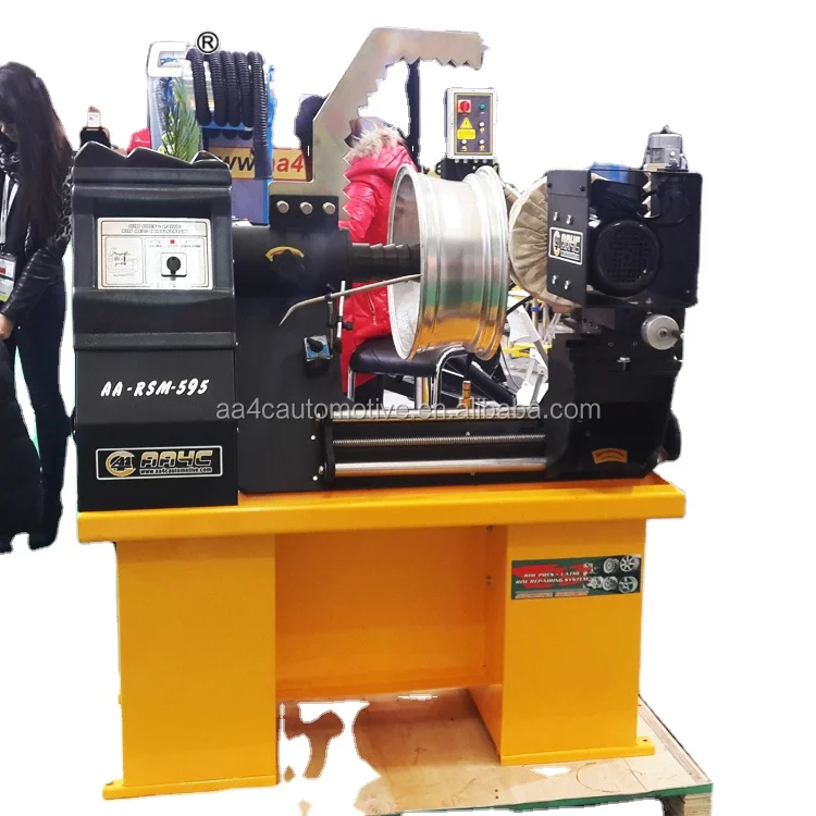 

AA4C 30'' Rim Straightening Machine with Lathe Rim Repair Machine Rim Lathe Machine AA-RSM595