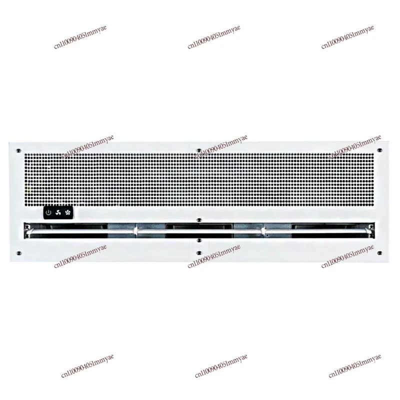 Embedded Ceiling Mount Centrifugal Air Curtain Machine Commercial High Power Silent Overhead Air Door For Shopping Mall Store