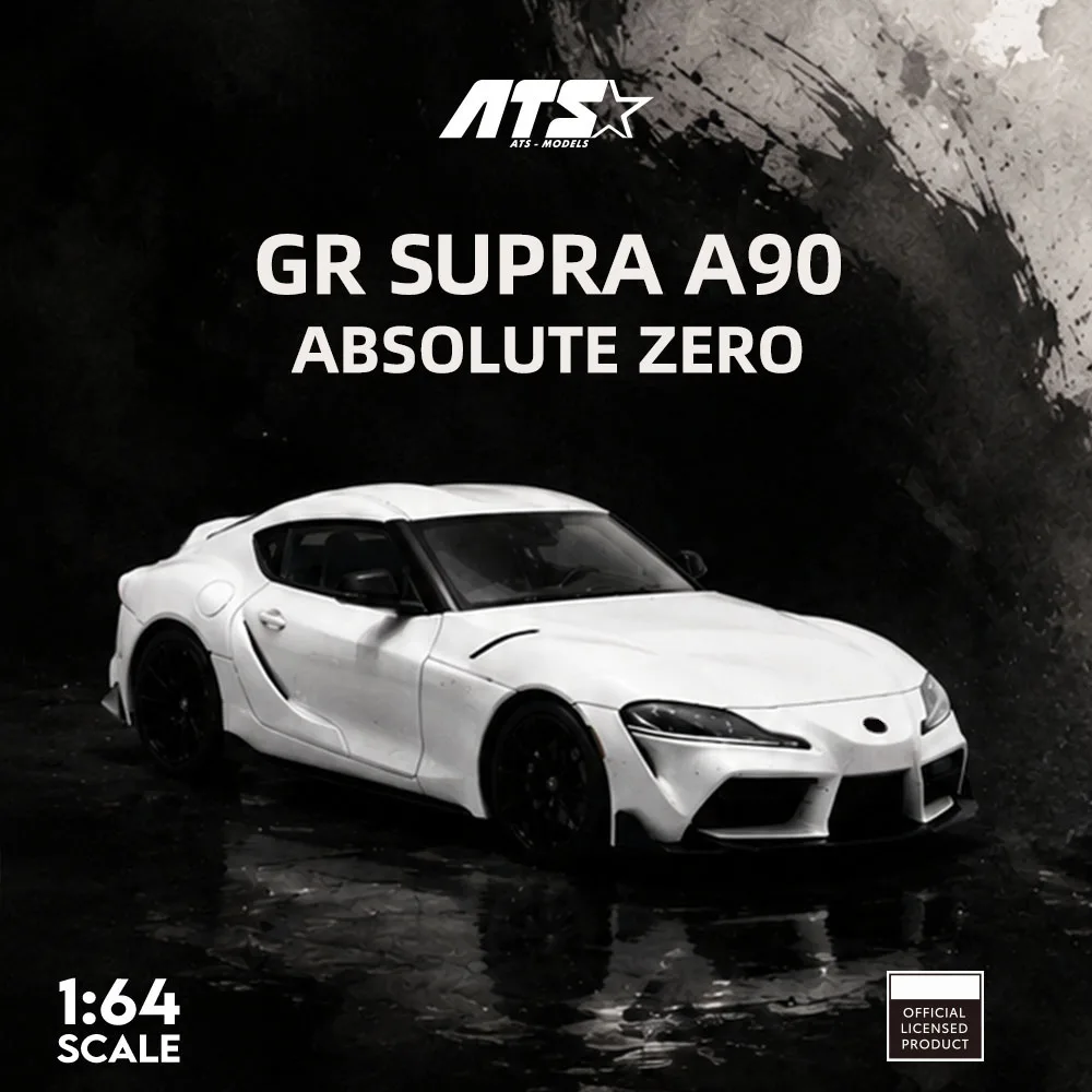 ATS 1:64 SUPRA A90 - Absolute Zero Simulation Alloy Car Model for Hobby&Collectibles&Display