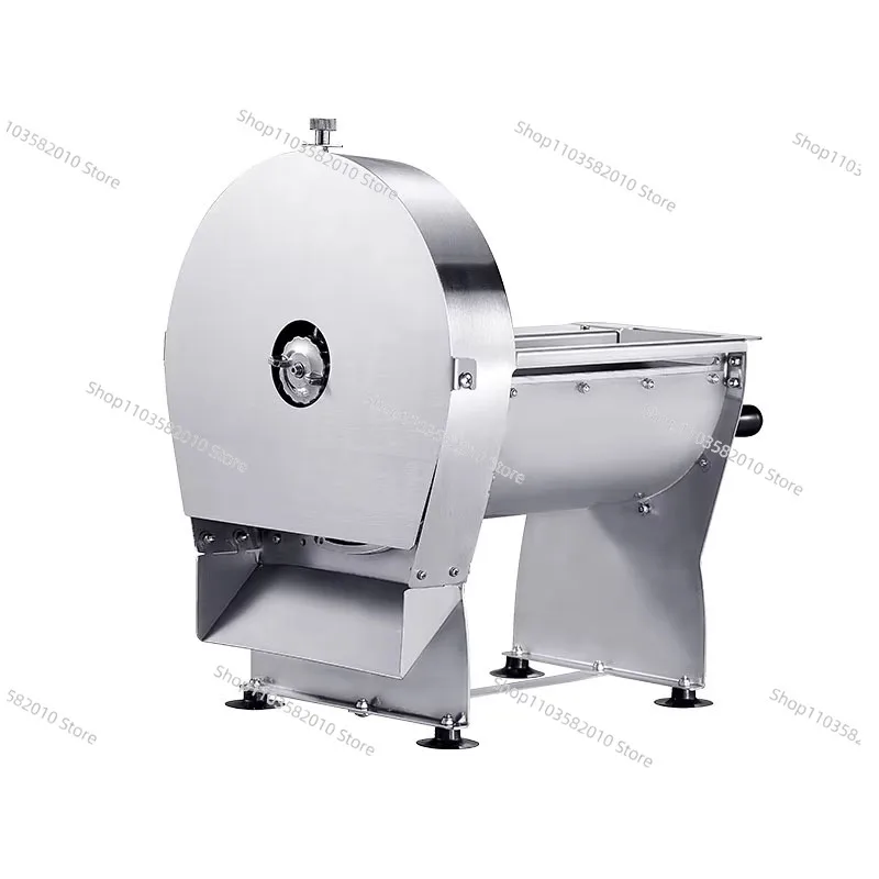 Commercial Electric Vegetable Slicer & Shredder, Stainless Steel Potato Radish Cutter for Kitchen 110V/220V