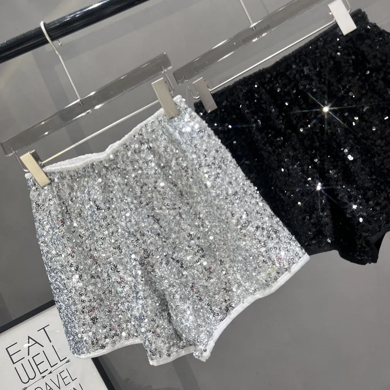 الصناعات الثقيلة الحديثة الجديدة مطرزة الأوروبية عالية الخصر السراويل النسائية الجديدة 2024 مرونة فضفاضة واسعة الساق السراويل الساخنة سراويل تقليدية