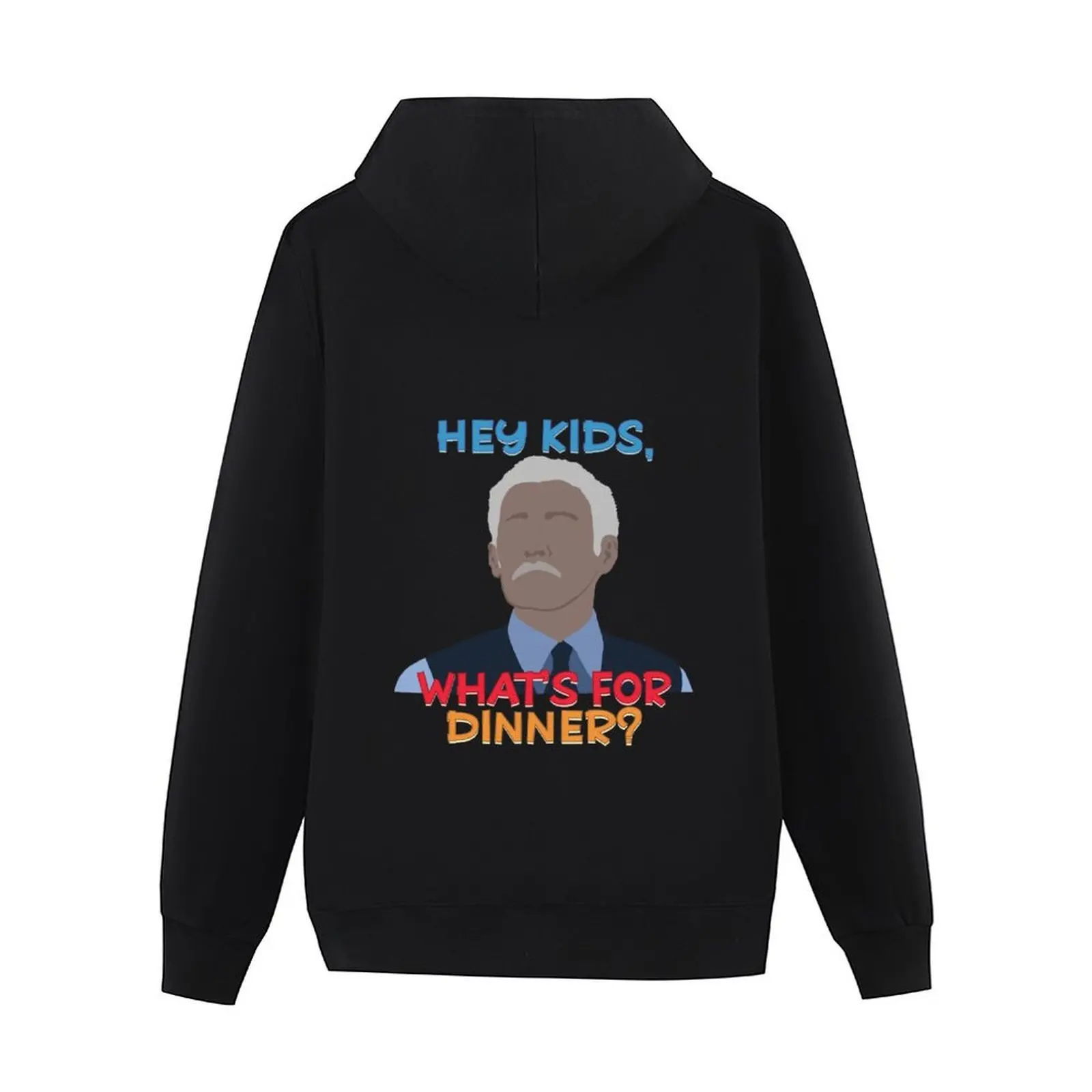 قطع - يا أطفال، ما هي العشاء؟ - ملابس Irving Hoodie للرجال مصممة ملابس الرسوم المتحركة ملابس رجالي بقلنسوة كبيرة الحجم