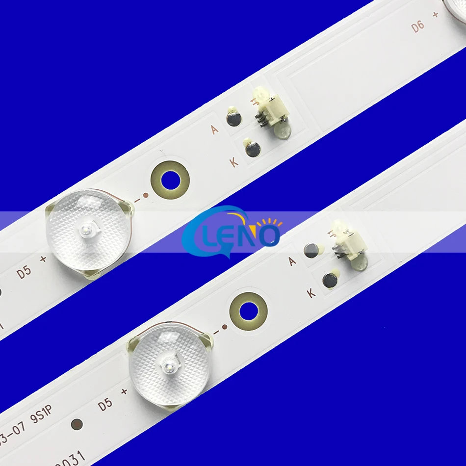 771mm LED backlight strip 9 lamp for 40'' TV ZK40D09-ZC21FG-01 303ZK400031 K40DLT5F 3BL-T7714101-01 LBL.400T3X9.001