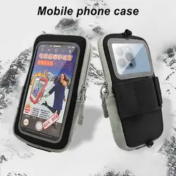 Thermal Phone Pouch For Skiing Smart Phone Bag Universal Shockproof USB Heating Adjustable Thermal Phone Case Bag Mountain