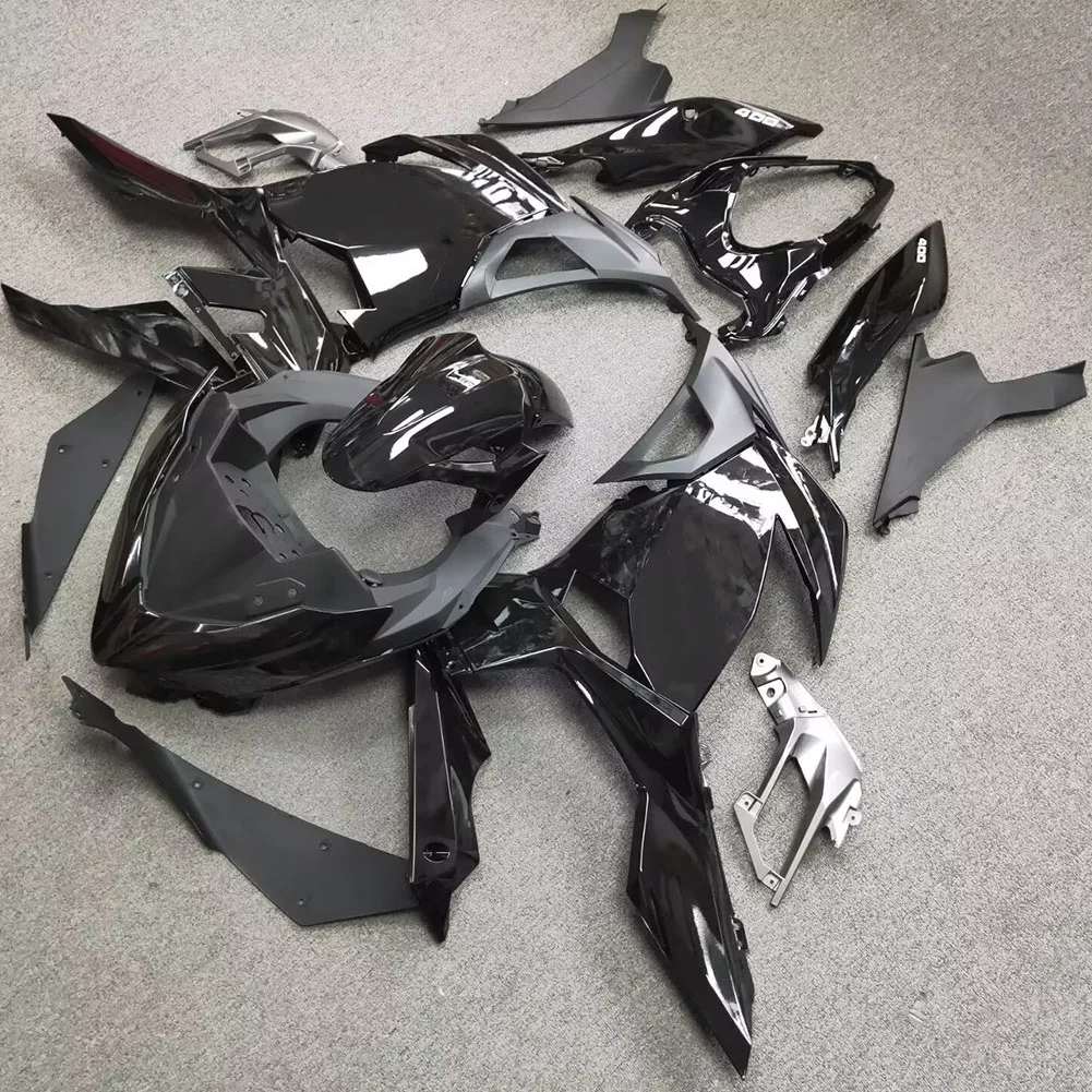 Glossy Black ABS Injection Fairing Kit Body Work For KAWASAKI Ninja 400 2018 2019 2020 Total 21PCS