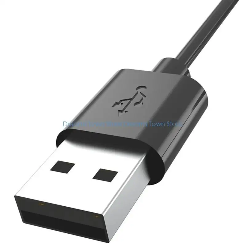 HX6A USB Magnetic Charging Cable  Watch Charger Cord Compatible for watch RS5 Two Points Charger Wire For Universal Use