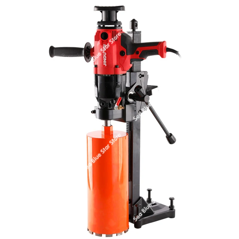 Drilling Machine Concrete Hydro Drill Air Conditioning Handheld Desktop High Power Drilling Machine Dual-purpose Bracket