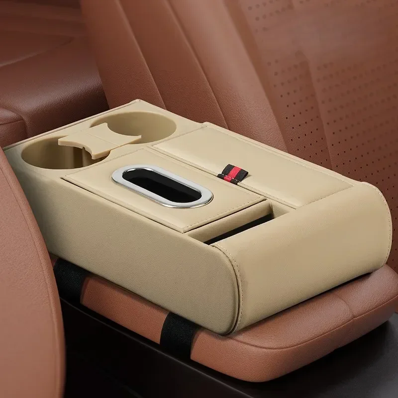 For Car For Vehicle Phone Holder Armrest Storage Box Car Travel Daily Commute 33.1*19.0*7.7cm Convenient Setup
