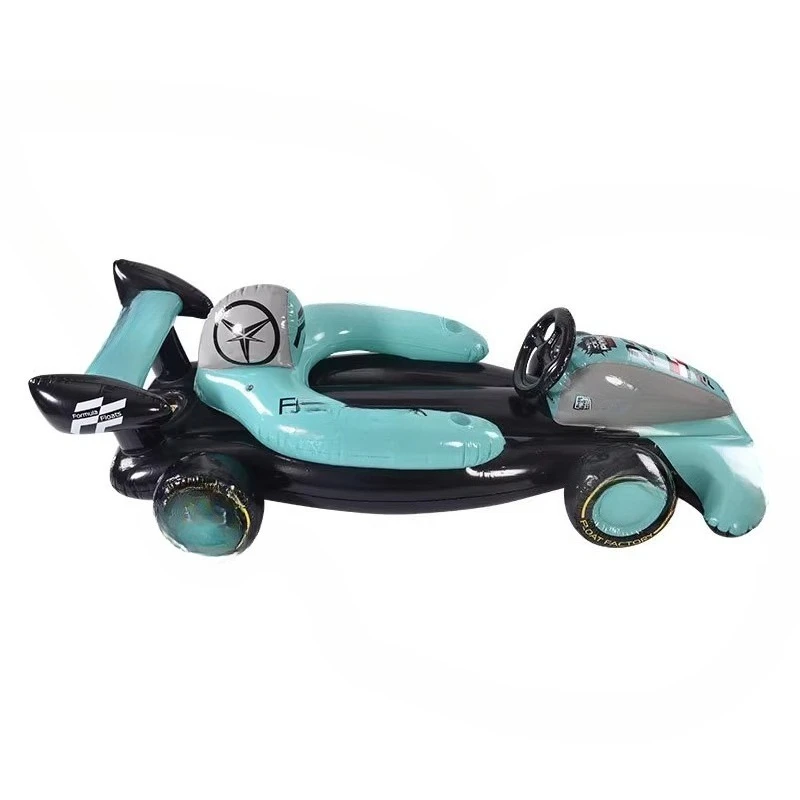 

Large water inflatable racing car floating row yacht large portable seat toy