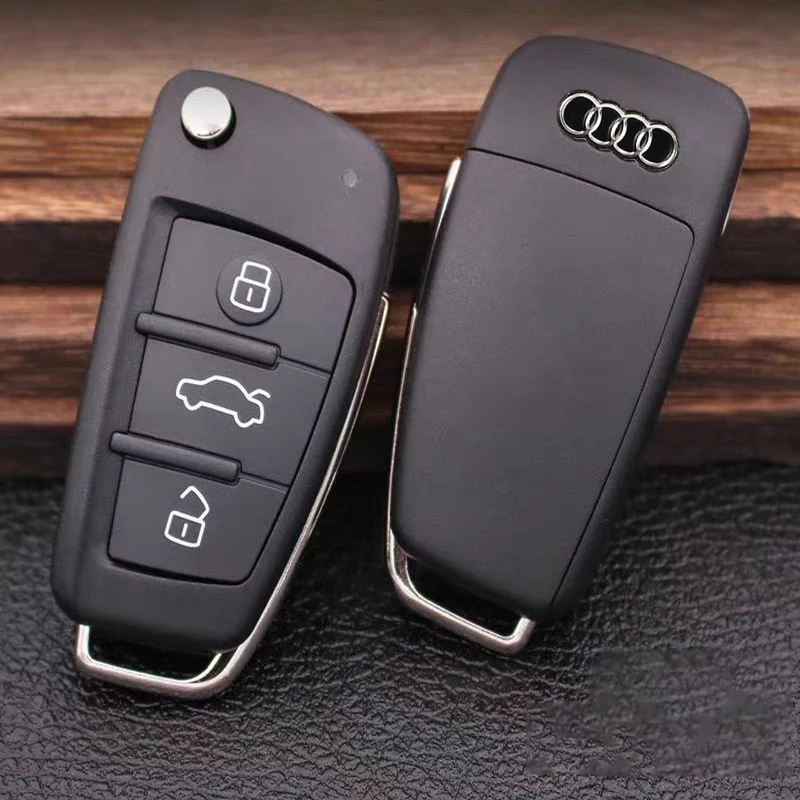 16mm Car Remote Key Sticker Aluminum Emblem Decal For Audi RS6 A1 A2 A3 A4 A5 A6 A7 A8 Q1 Q2 Q3 Q4 Q5 Q6 Q7 Q8 TT S5 B8 C6 B9 B6