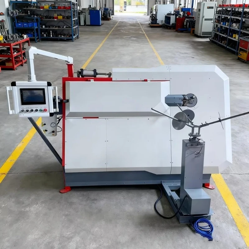 High Quality Cnc Stirrup Bender and Cutter Hoop Machine 4-12mm 220v/380v Automatic Steel Bar Bending Machine Good Price