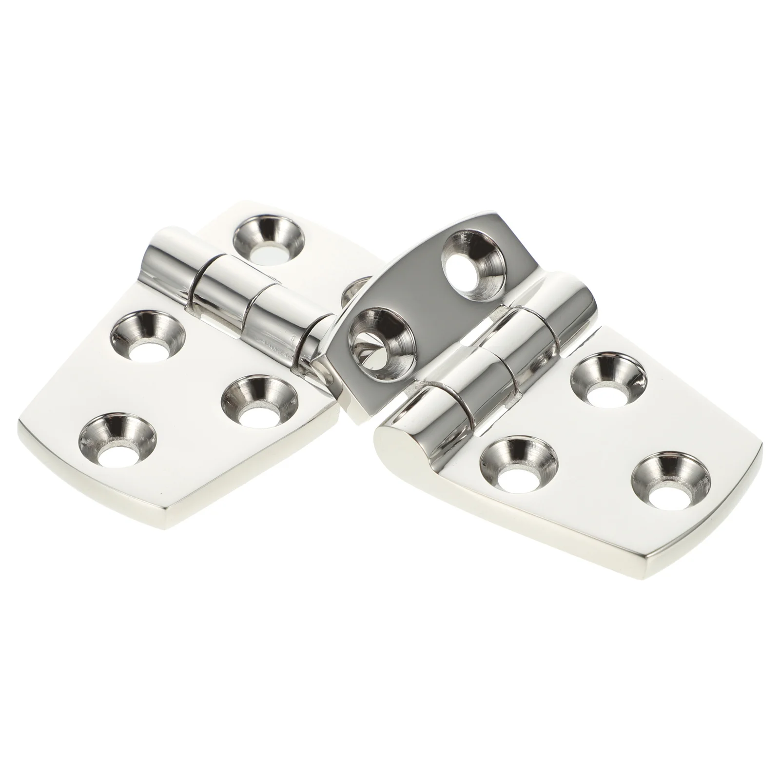 

2Pcs Durable Stainless Steel Hinges for Boat Furniture Heavy Duty No Stuck Long Lasting Door Hinges for Yacht Door Hinge