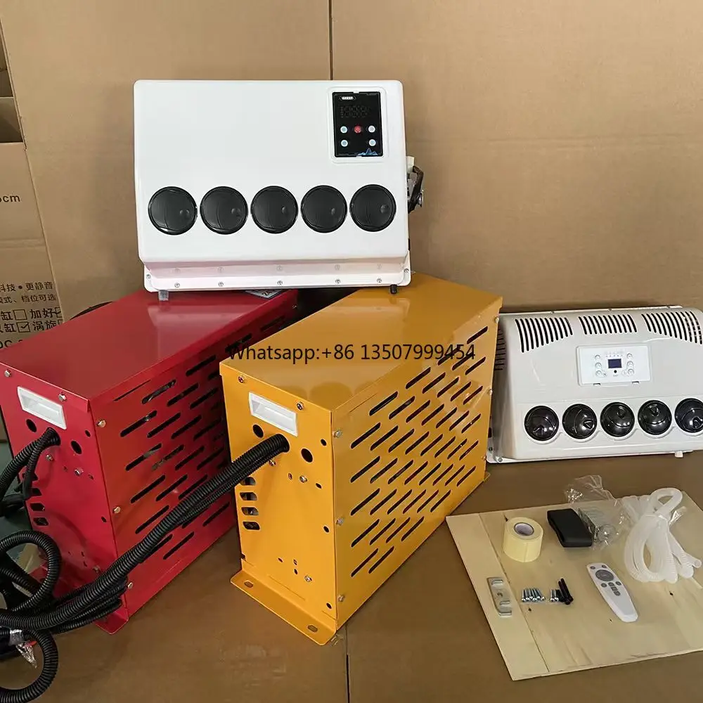 

24v 12 Volt Truck Car Battery AC System Rv ElectricRv Bus Split air Conditioner Parking air Conditioner Unit