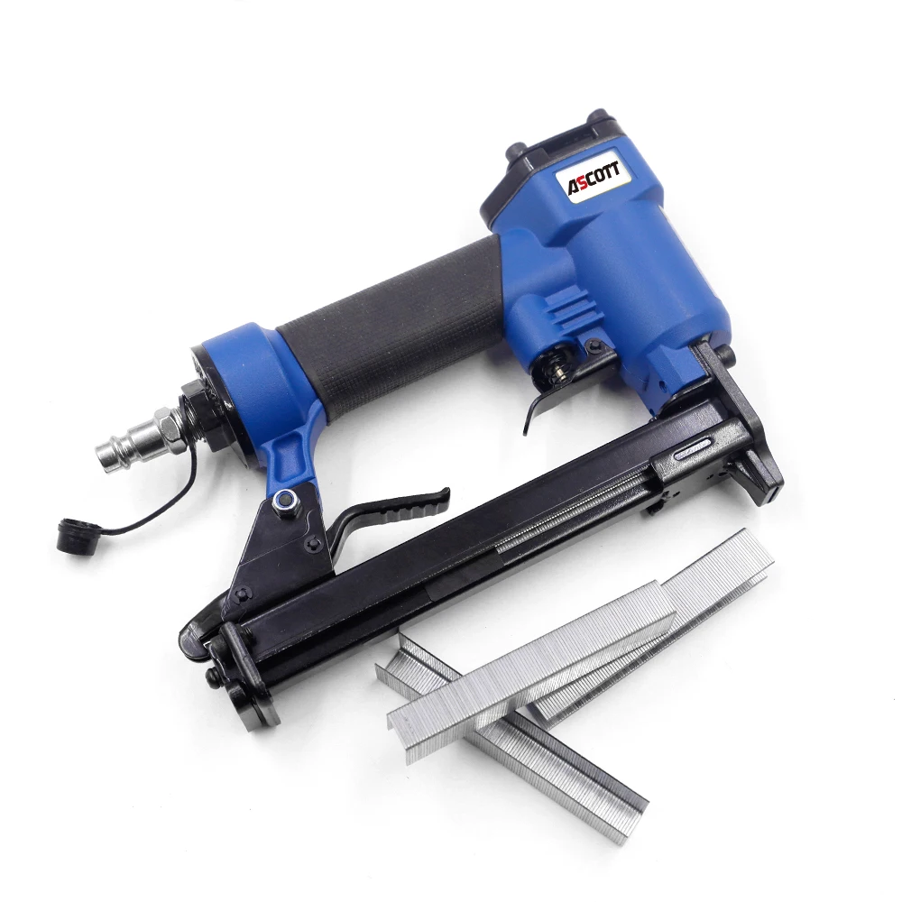

21GA 6-16 Mm Pneumatic Air, Stapler Aluminum Brad Fixing Tool 6-16 Mm