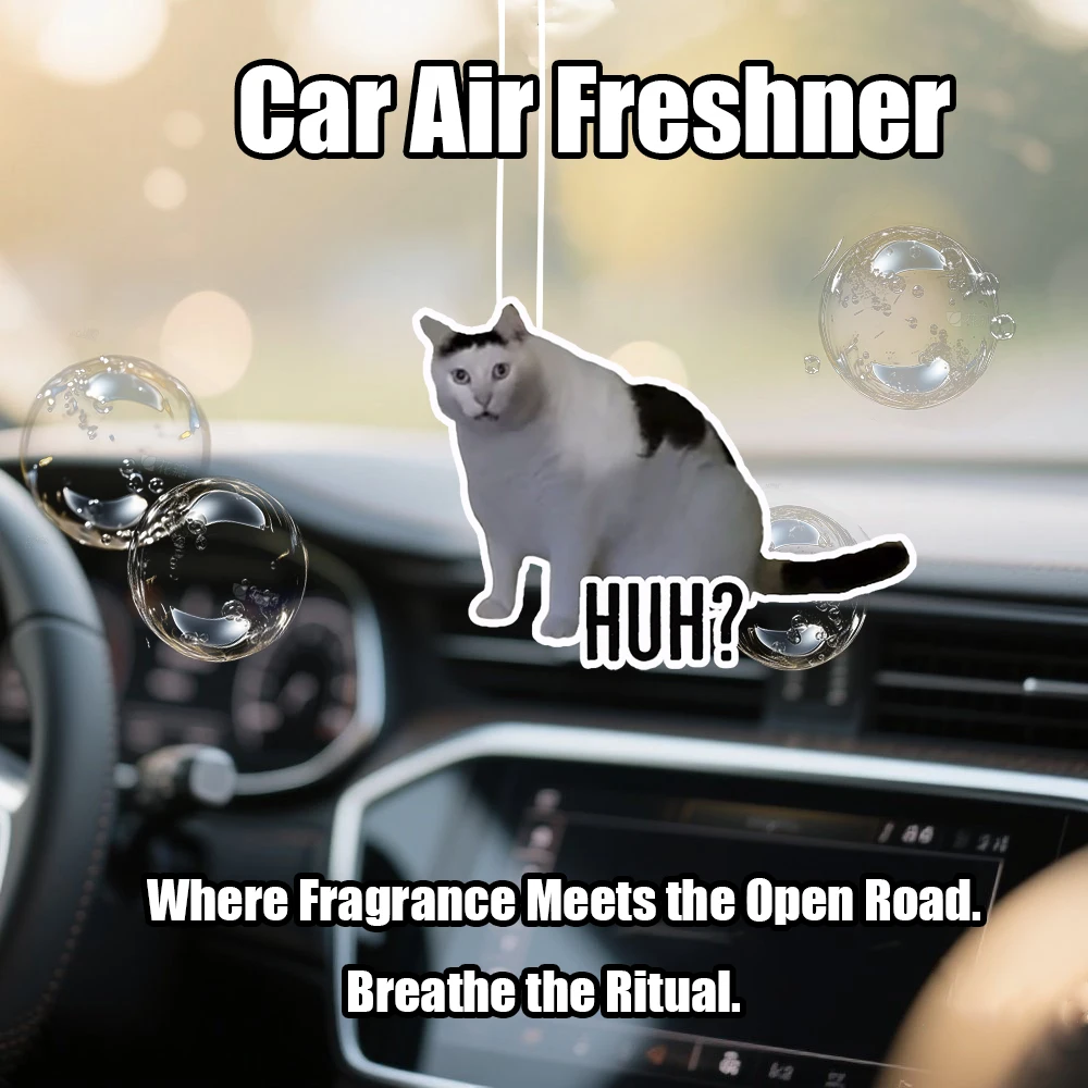 Cat - Fun Car Freshener: Add Freshness and Cuteness to Driving