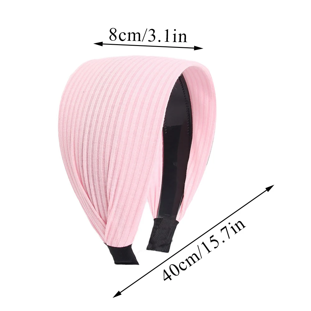 Headpiece Elegant Wide Hairband Retro Vintage Korean Style Hair Hoop Suede Women Headband Sweet Hair Hoop