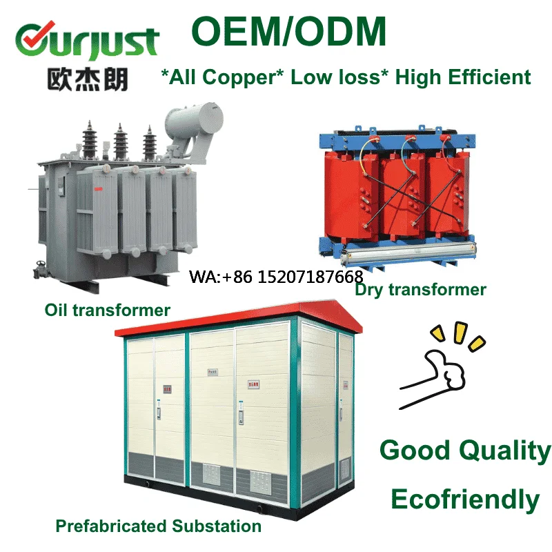 Utility Grid Power Distribution Unit Substation Outdoor Substation MV/HV Three Phase Reliable Energy Saving for