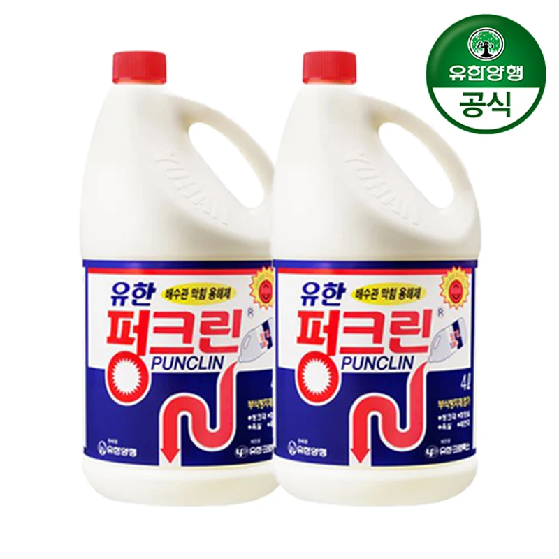 [Yuhan] Yuhanrox PUCLIN drain dissolver 4L, 2ea