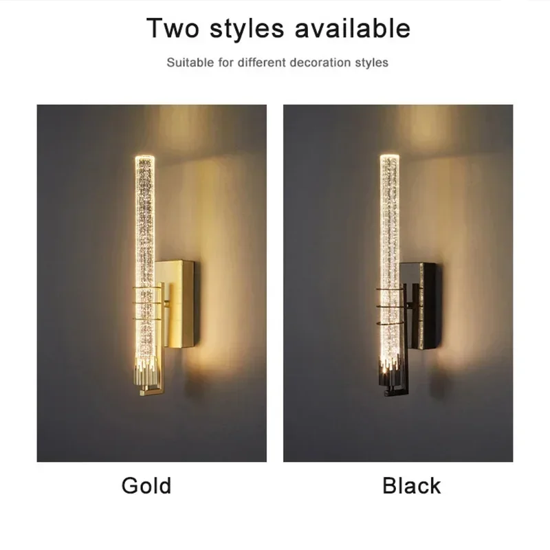 الحديثة وحدة إضاءة LED جداريّة أضواء ديكور المنزل شمعدانات جدارية مصباح لغرفة النوم السرير غرفة المعيشة الشمال إضاءة داخلية