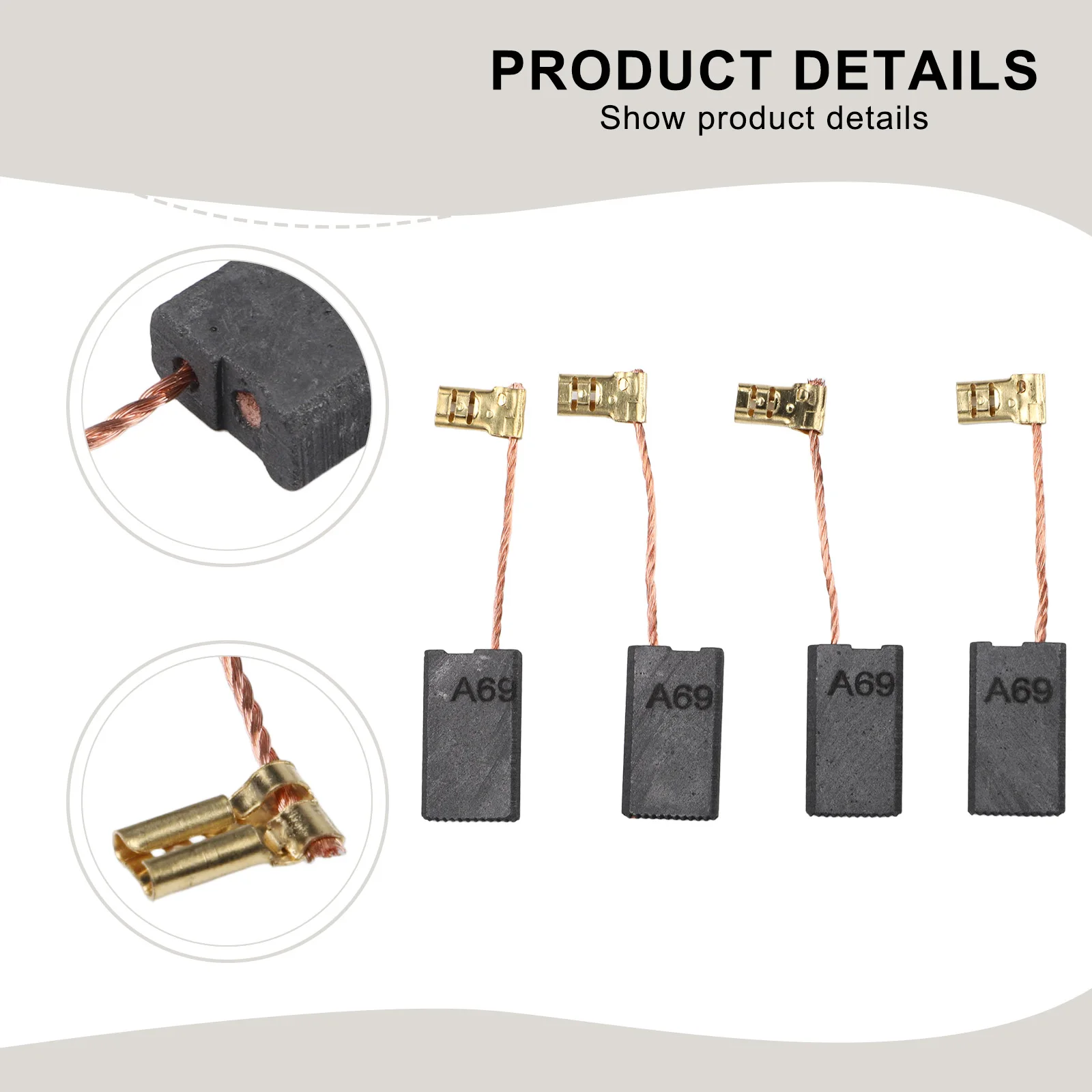 

Новая практичная угольная щетка для Bosch, износостойкая, для Bosch GBH5400, GBH5-38 X, аксессуары для перфоратора