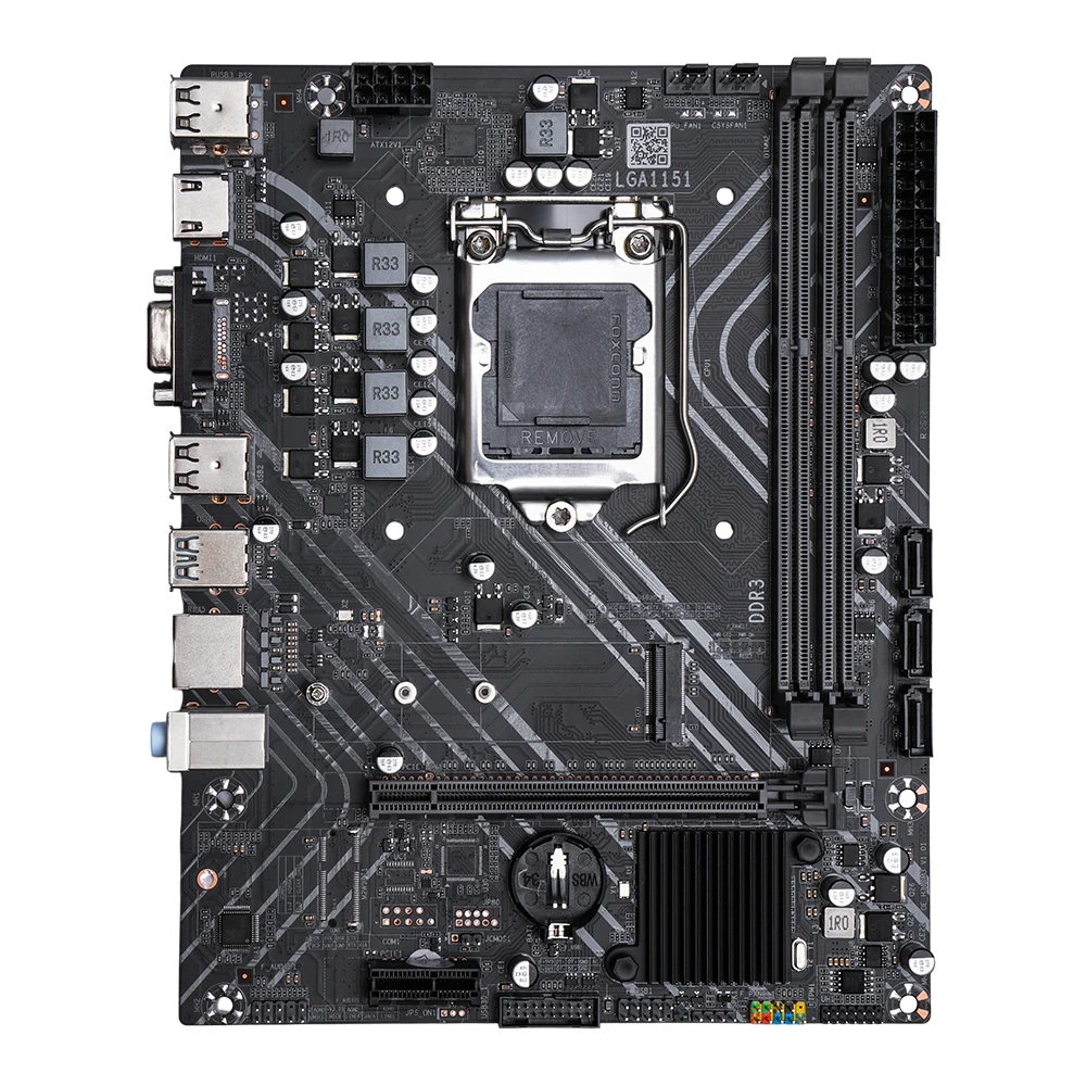 SOYO H310M DDR3 Motherboard i3 8100 CPU 16G=8G*2 RAM Intel LGA1151 TPM2.0 Computer Combo Kit Xeon PC GAME PCIE3.0*16 Mainboard view 3