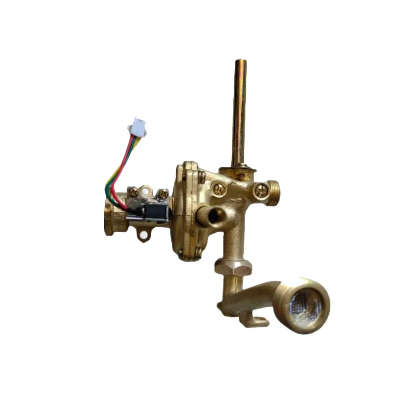 Gas Water Heater Parts Brass parts replacement for 7-10L gas water sequence assembly Valve 15cm Height