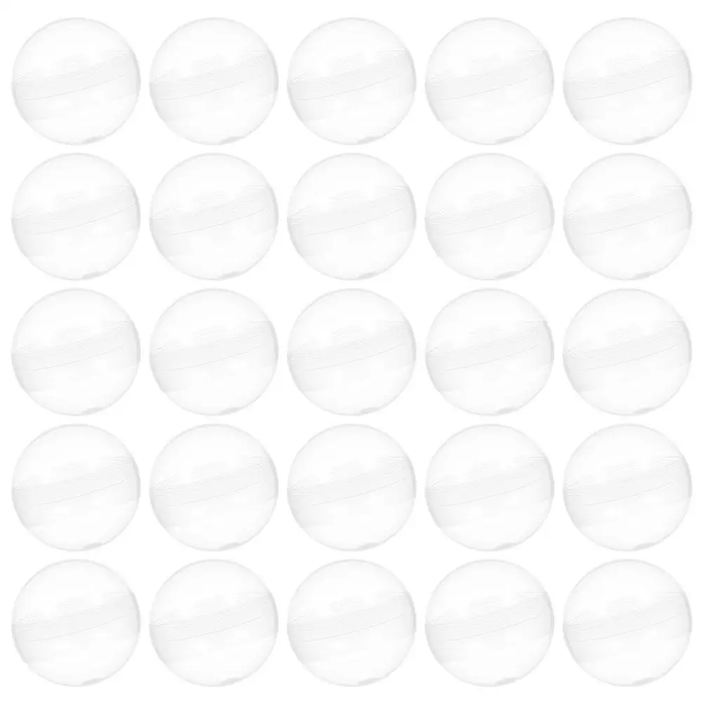 

100 Pcs Vending Machine Shells Empty Plastic Containers Round Packing Ball Gift Boxes Party Favors Toy Capsules