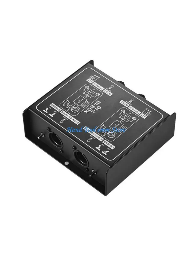 H37F Professional DIRECT BOX Single Channel Passive DI-Box Direct Injection Box