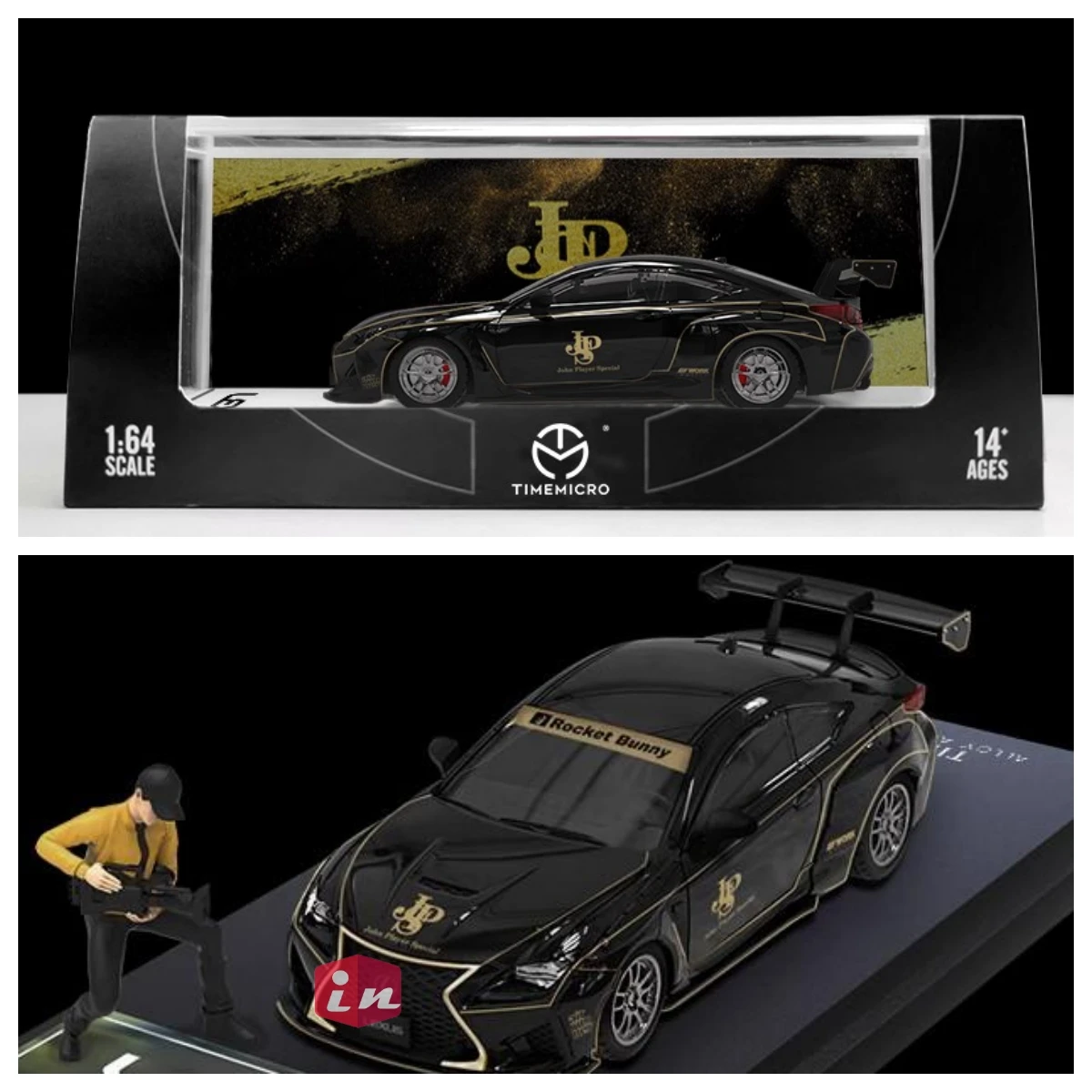 

Time Micro 1:64 JPS RCF DieCast Model Car Collection Limited Edition Hobby Toy Car