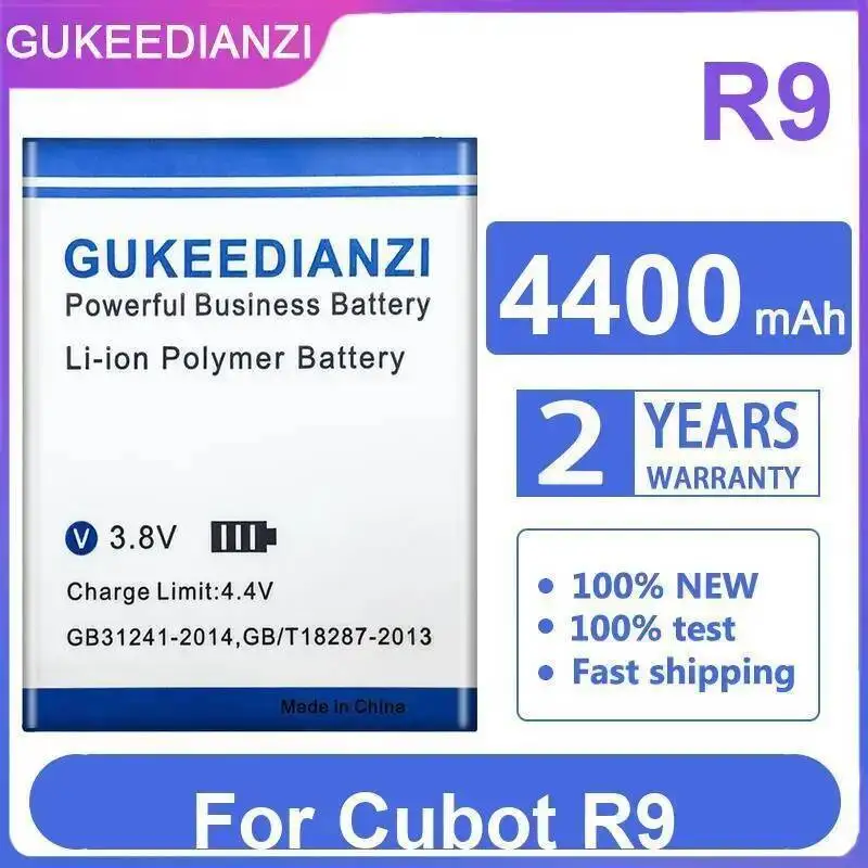 

Fast Charging Mobile Phone Battery For Cubot R9 4400Mah