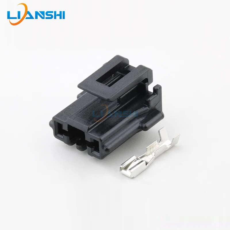 DJ7023A-2.8-21 Domestic car headlight plug Car wiring harness 2-hole connector plug with terminal