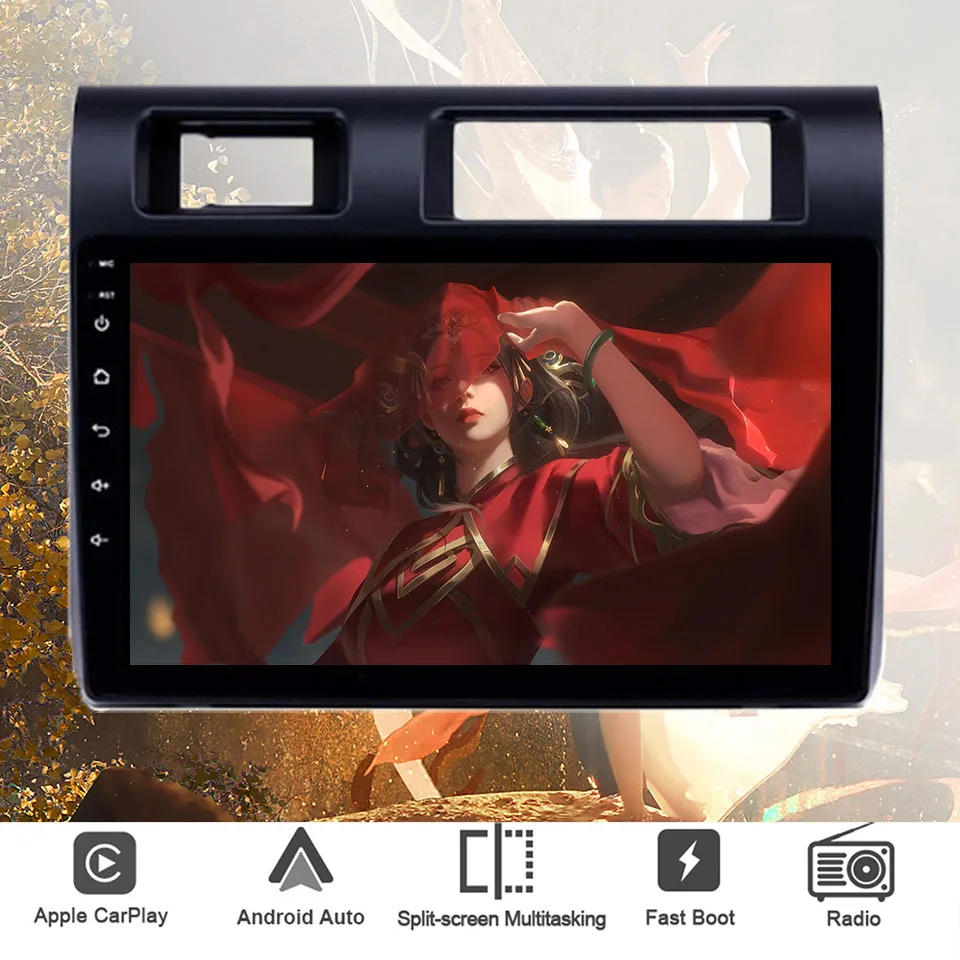 

Android 14 8G+128G For Toyota Land Cruiser LC70 2007 2020 Car Gps Navi Dvd Video Audio Player Multimedia Tape Recorder Carplay