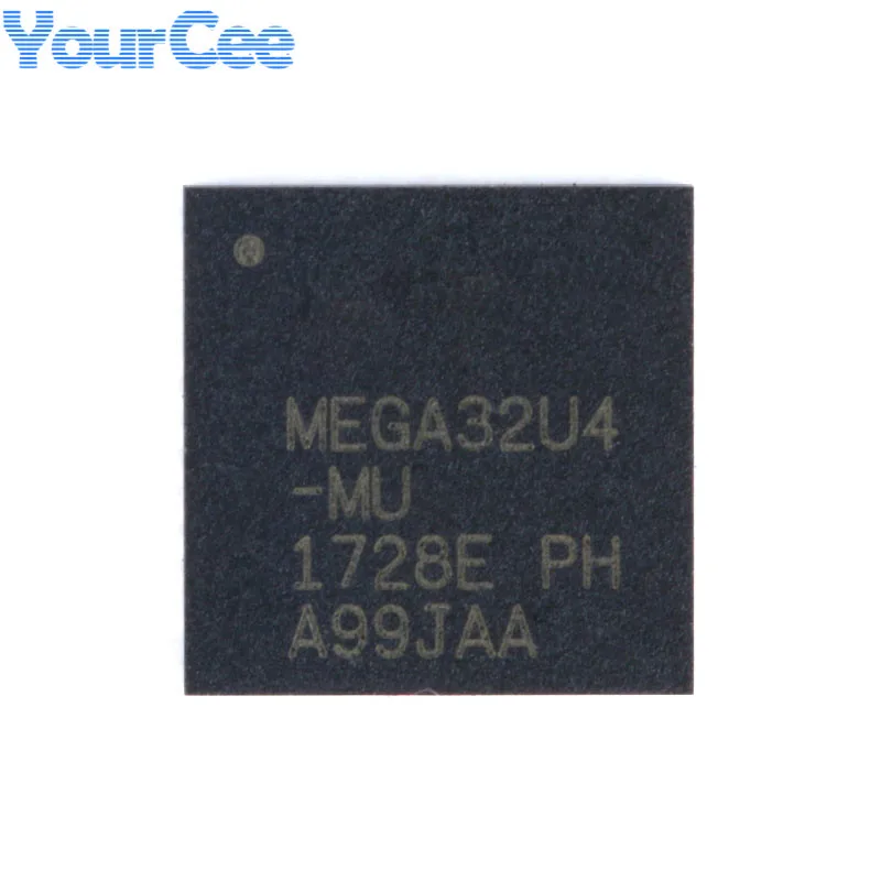 5pcs/1pc ATMEGA32U4-MU VQFN-44 ATMEGA32U4 ATMEGA32 ATMEGA32U Chip Microcontroller 8-bit 16MHZ IC Integrated Circuit