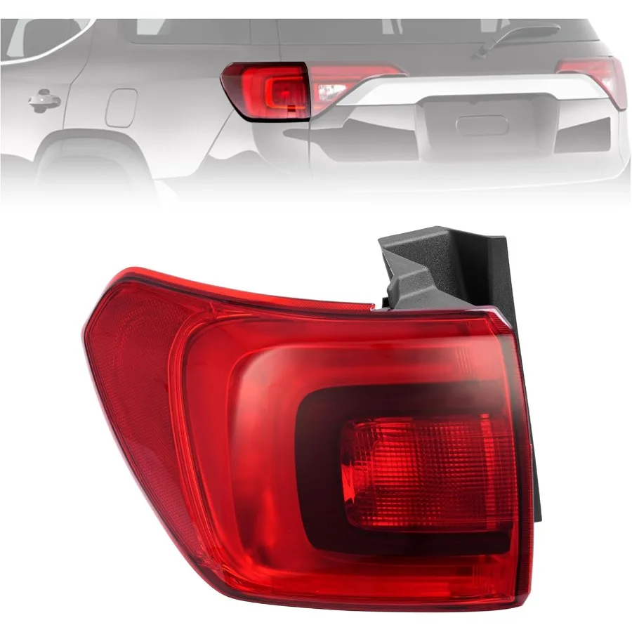 

Tail Light Compatible with 20172019 GMC Acadia Halogen Taillight Rear Lamp Assembly Replacement for 84709444 GM2804126 Driver L