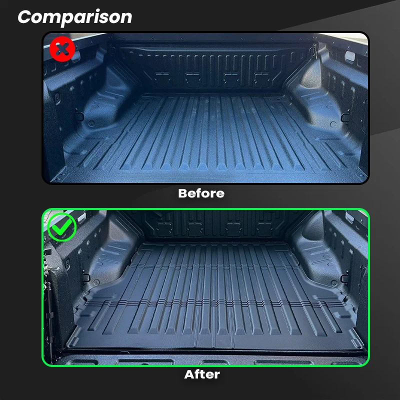 For BYD SHARK 6 TPE Material Cargo Mats All Weather Waterproof Trunk Mat Exterior Upgrade Off-road Car Accessories For BYD Shark view 5